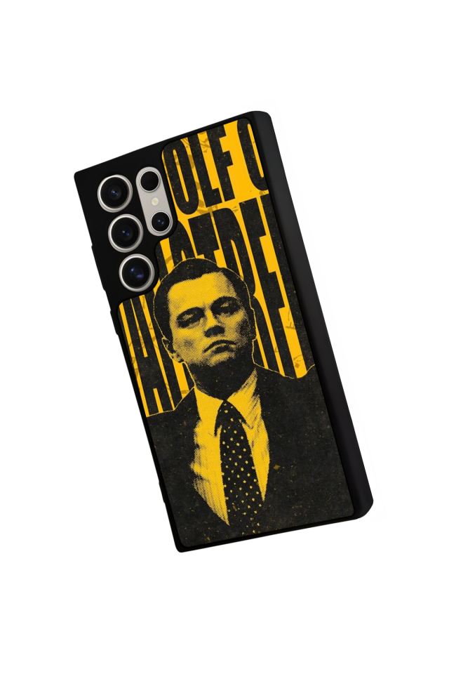 Samsung Galaxy S22 Ultra Uyumlu TheWolf Tasarımlı Glossy Premium Kılıf