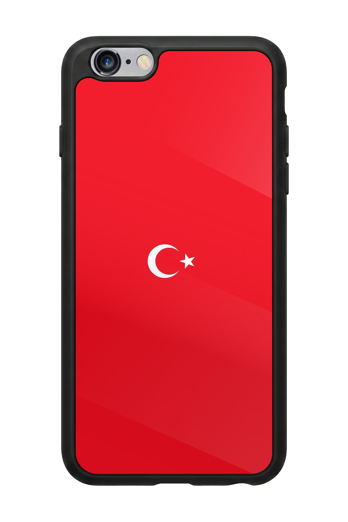 iPhone 6 Plus Uyumlu Türk Bayragi Tasarımlı Glossy Premium Kılıf