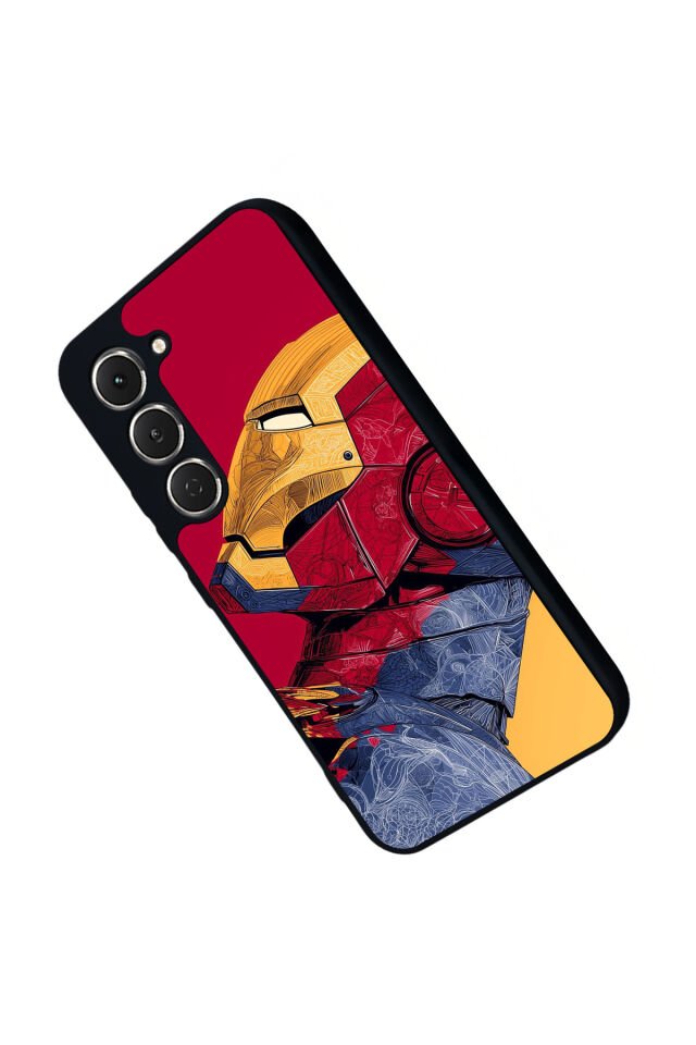 Tecno Spark 40 Pro Uyumlu Iron Man ( Demir Adam ) Tasarımlı Glossy Premium Kılıf