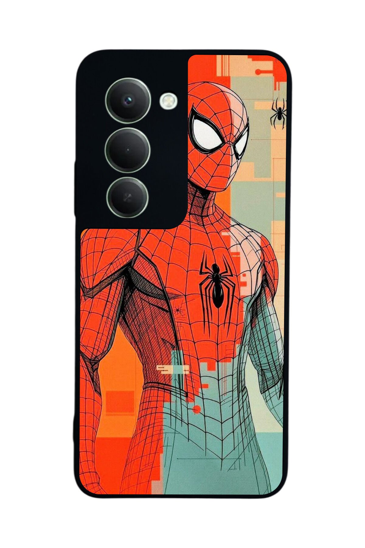 Xiaomi Redmi 15 5G Uyumlu Spider Man ( Örümcek Adam ) Tasarımlı Glossy Premium Kılıf