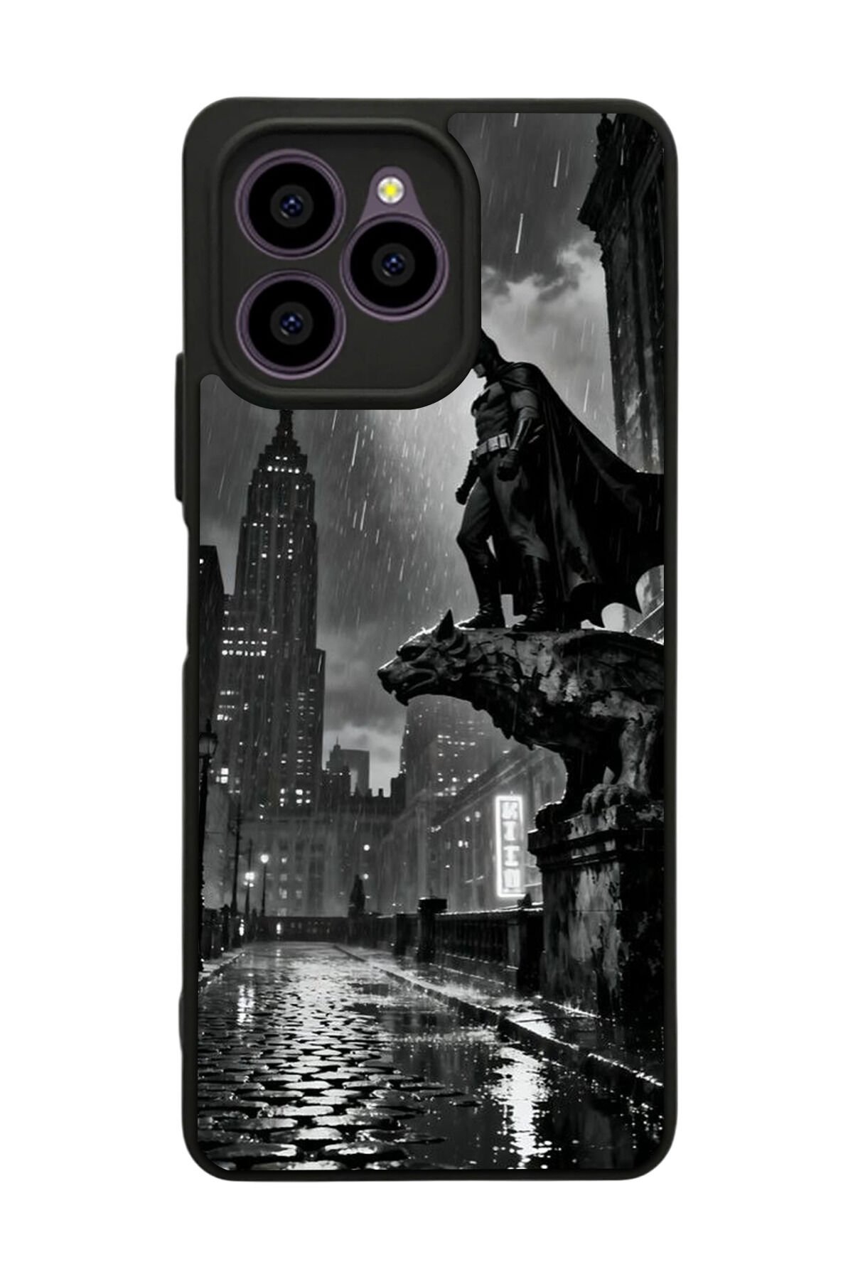 Omix X6 Uyumlu Batman Tasarımlı Glossy Premium Kılıf