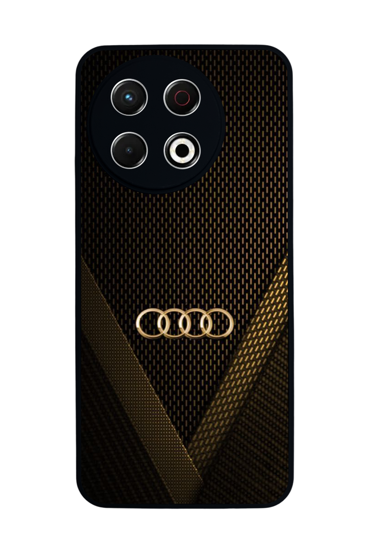 Tecno Spark 30 Pro Uyumlu Audi Tasarımlı Glossy Premium Kılıf