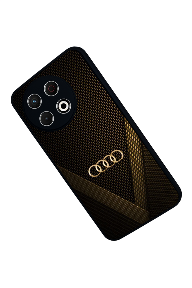 Tecno Spark 30 Pro Uyumlu Audi Tasarımlı Glossy Premium Kılıf