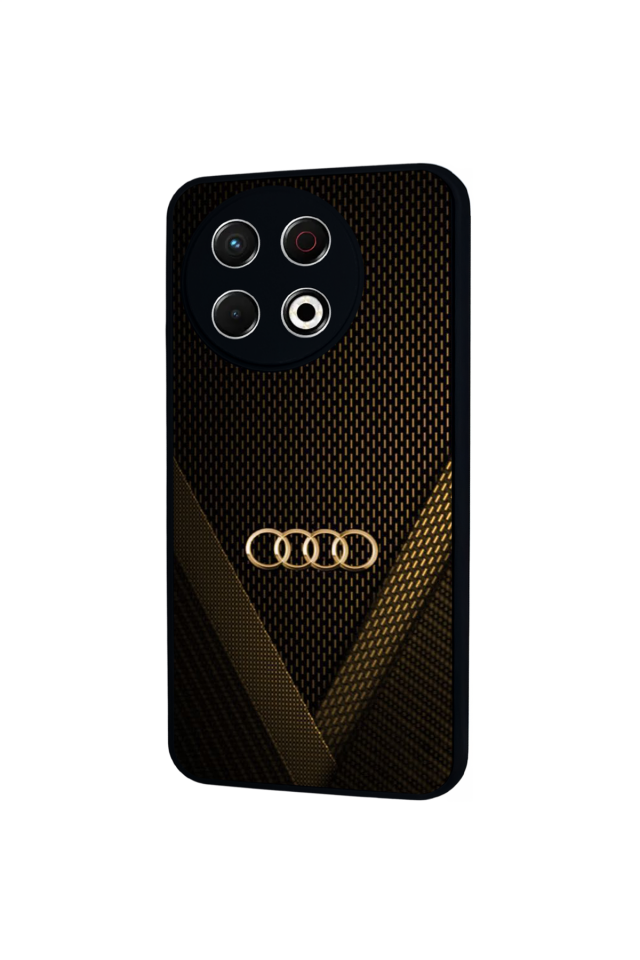 Tecno Spark 30 Pro Uyumlu Audi Tasarımlı Glossy Premium Kılıf