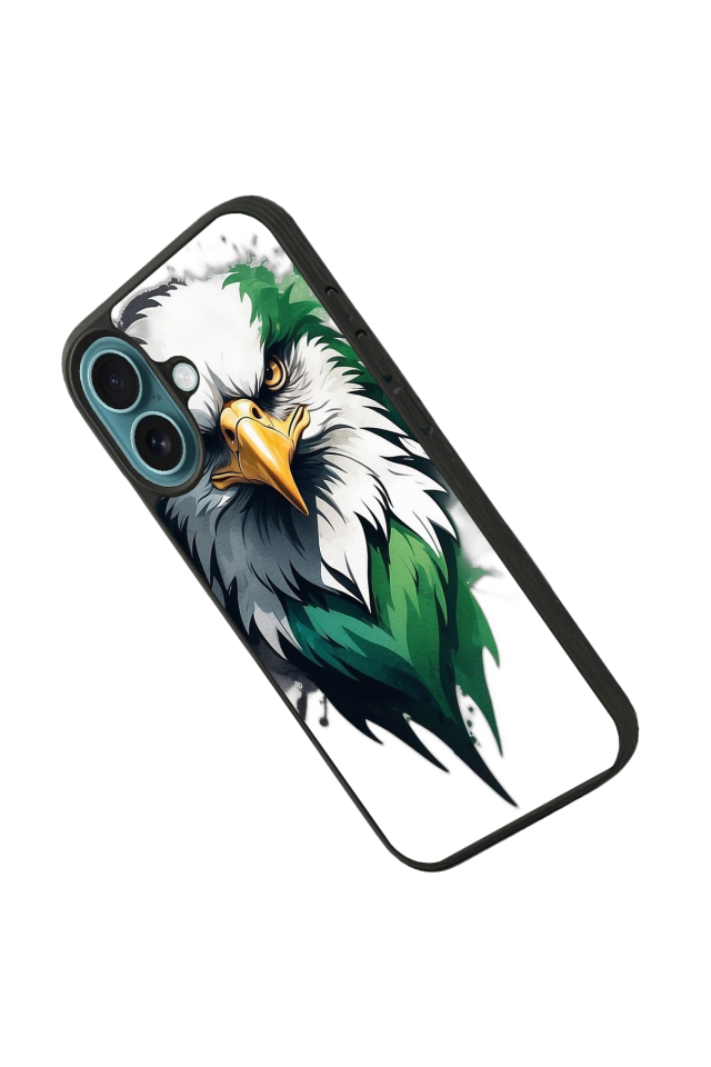 iPhone 16 Uyumlu Besiktas Tasarımlı Glossy Premium Kılıf