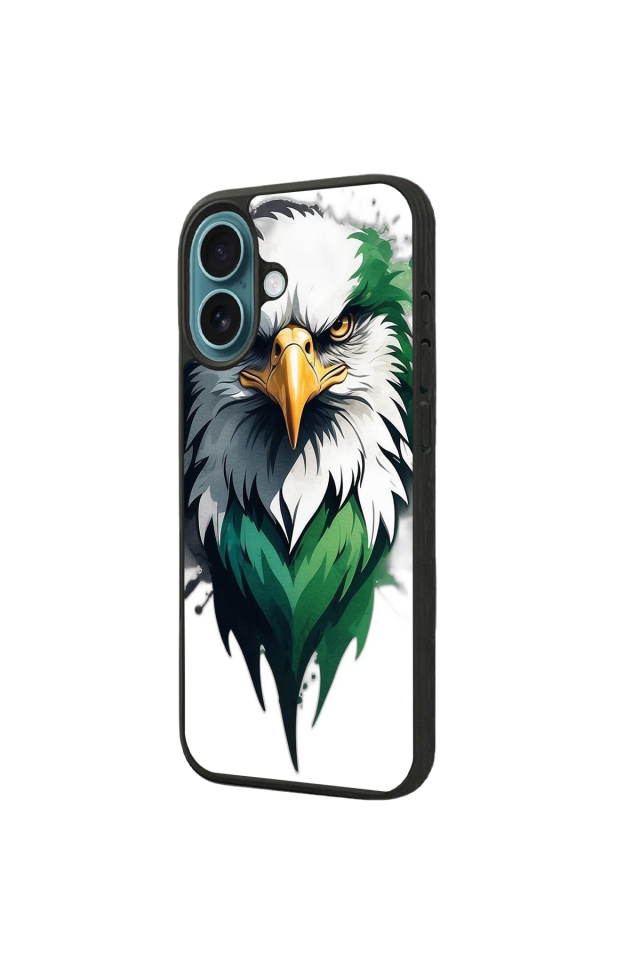 iPhone 16 Uyumlu Besiktas Tasarımlı Glossy Premium Kılıf