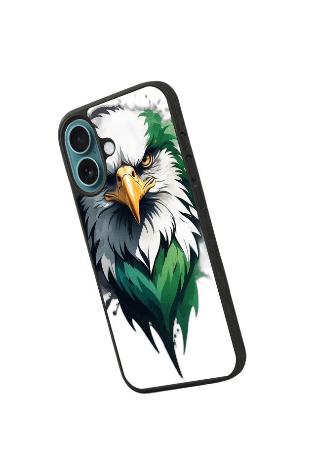 iPhone 16 Uyumlu Besiktas Tasarımlı Glossy Premium Kılıf