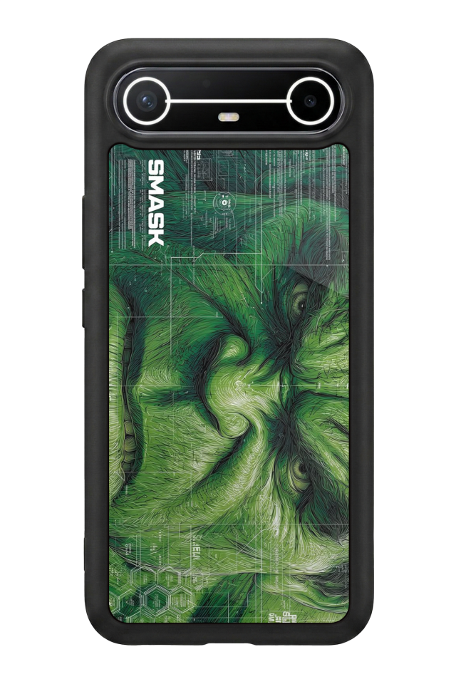 Tecno Spark Slim 5G Uyumlu Hulk Tasarımlı Glossy Premium Kılıf