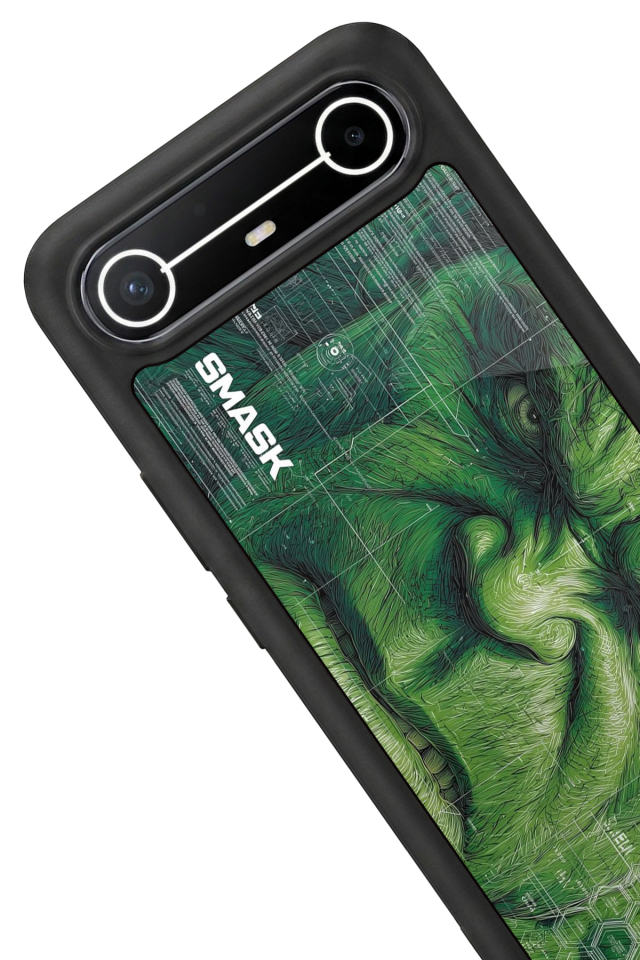 Tecno Spark Slim 5G Uyumlu Hulk Tasarımlı Glossy Premium Kılıf