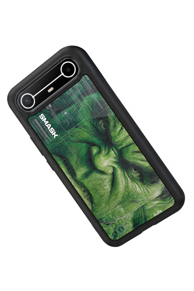 Tecno Spark Slim 5G Uyumlu Hulk Tasarımlı Glossy Premium Kılıf