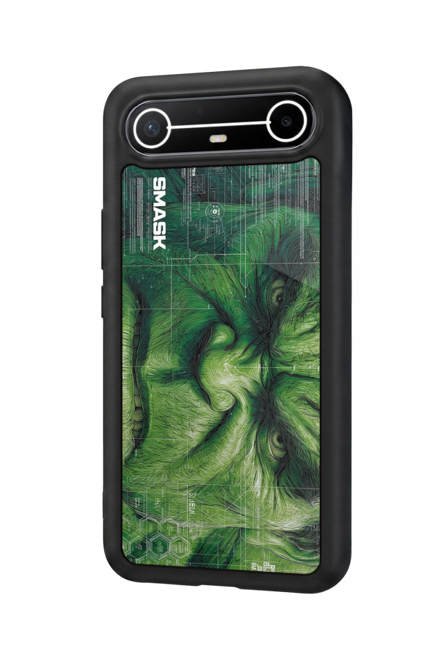 Tecno Spark Slim 5G Uyumlu Hulk Tasarımlı Glossy Premium Kılıf