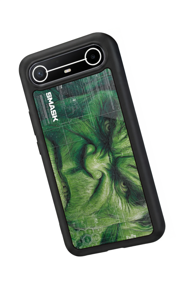 Tecno Spark Slim 5G Uyumlu Hulk Tasarımlı Glossy Premium Kılıf