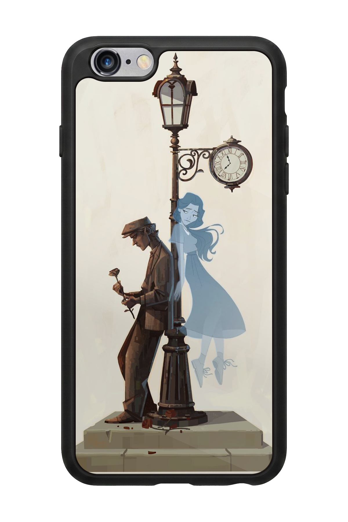 iPhone 6s Plus Uyumlu Kalp Love Tasarımlı Glossy Premium Kılıf