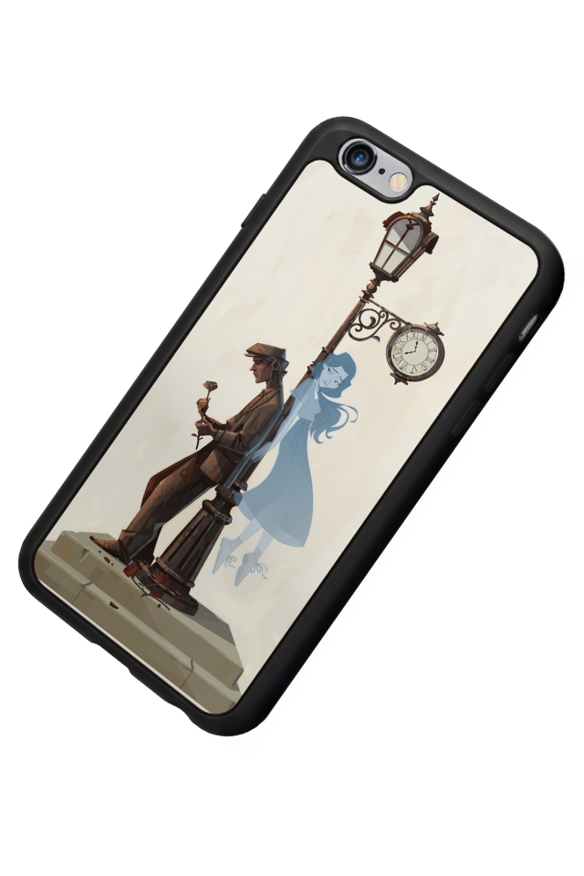 iPhone 6s Plus Uyumlu Kalp Love Tasarımlı Glossy Premium Kılıf