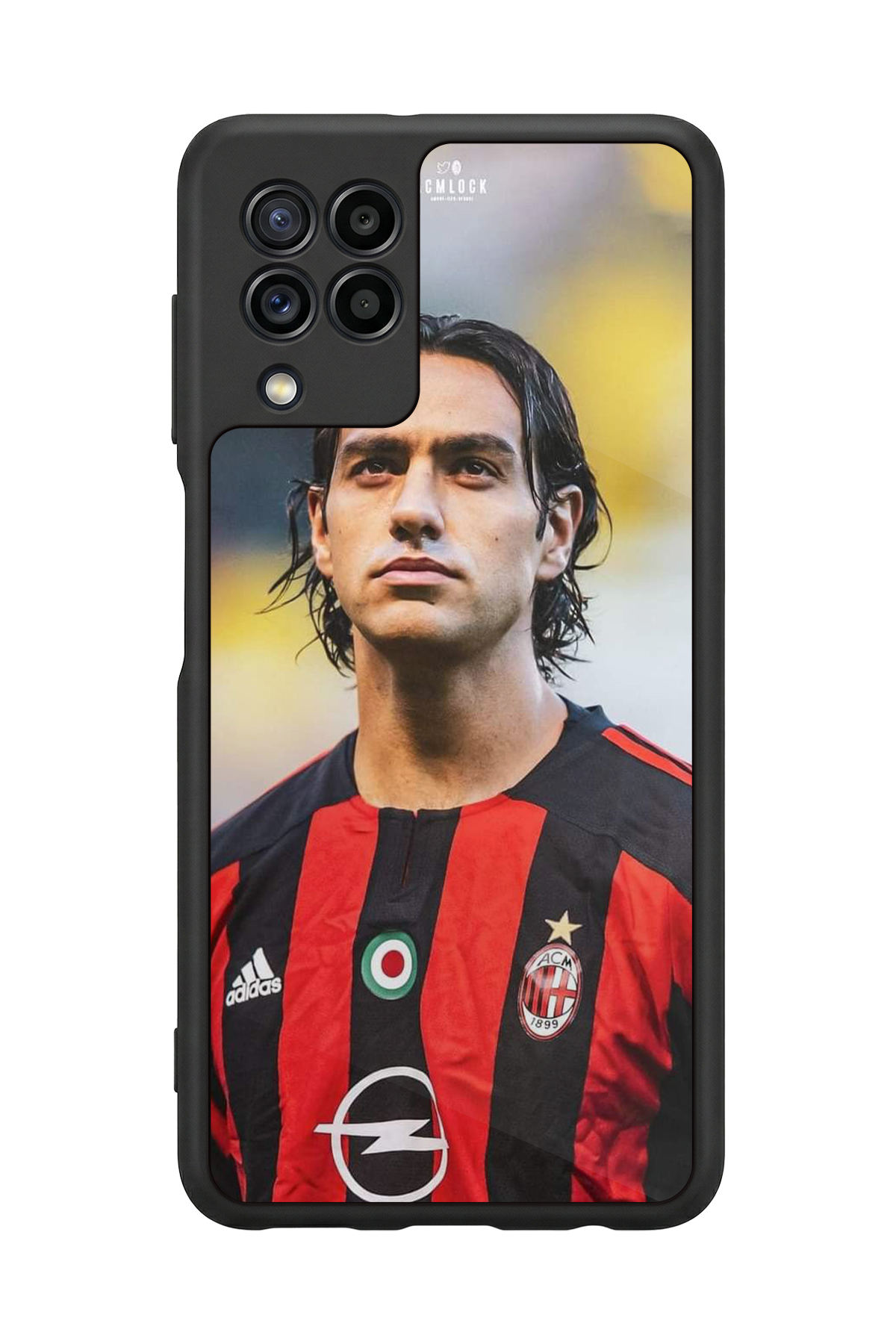 Samsung Galaxy M32 Uyumlu Nesta Tasarımlı Glossy Premium Kılıf