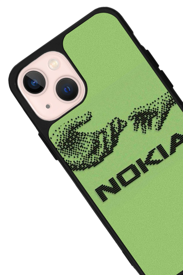 iPhone 13 Mini Uyumlu Nokia Tasarımlı Glossy Premium Kılıf