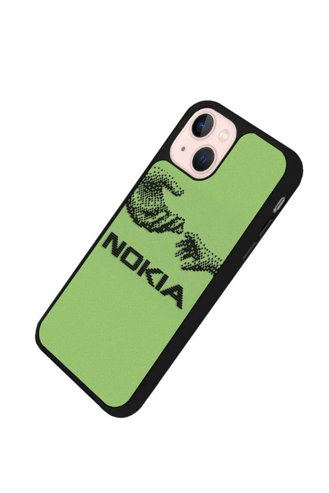 iPhone 13 Mini Uyumlu Nokia Tasarımlı Glossy Premium Kılıf