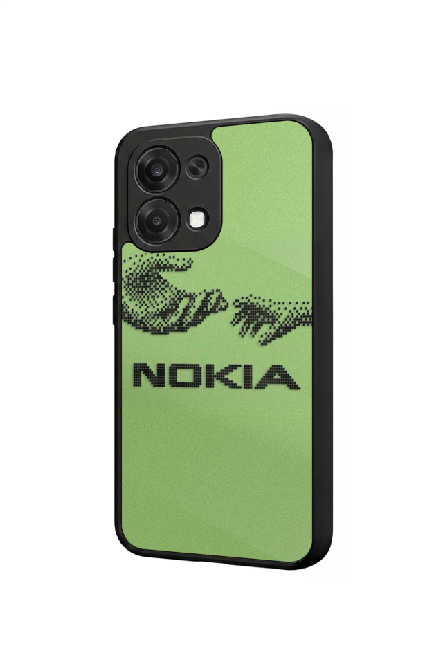 Oppo A6 Pro Uyumlu Nokia Tasarımlı Glossy Premium Kılıf
