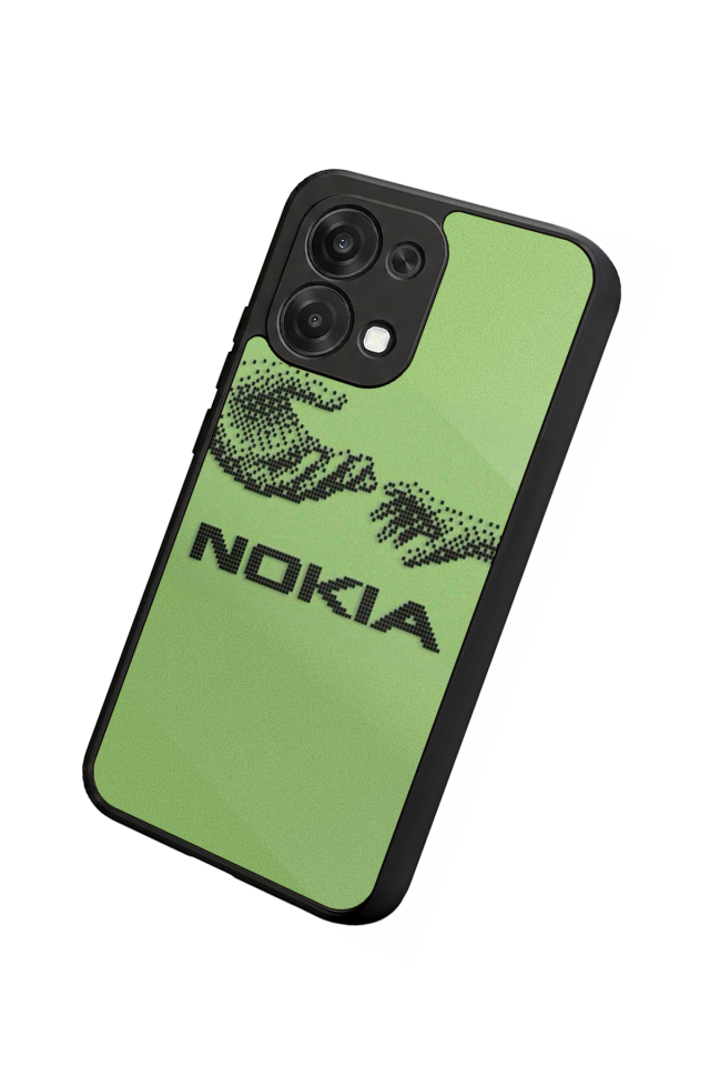 Oppo A6 Pro Uyumlu Nokia Tasarımlı Glossy Premium Kılıf