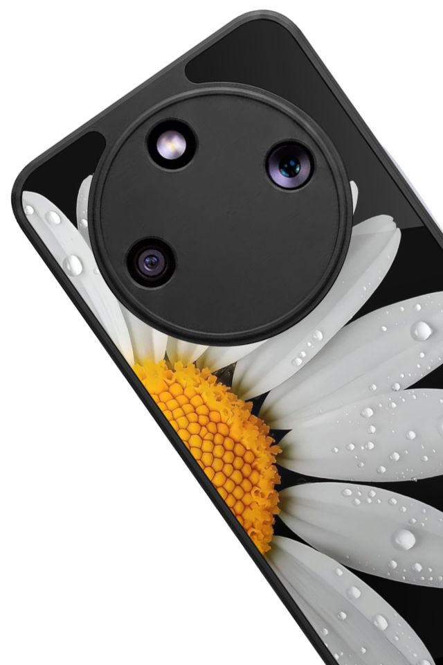 Honor Magic 8 Lite Uyumlu Botanik Tasarımlı Glossy Premium Kılıf