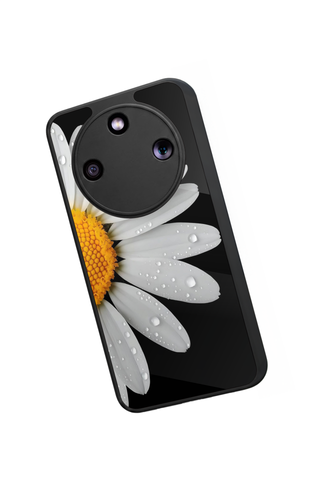 Honor Magic 8 Lite Uyumlu Botanik Tasarımlı Glossy Premium Kılıf