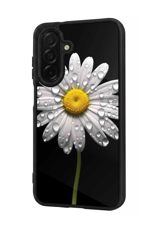 Samsung Galaxy A36 Uyumlu Papatya Tasarımlı Glossy Premium Kılıf