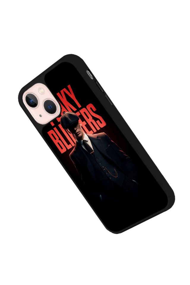 iPhone 15 Uyumlu Peaky Blinders Tasarımlı Glossy Premium Kılıf