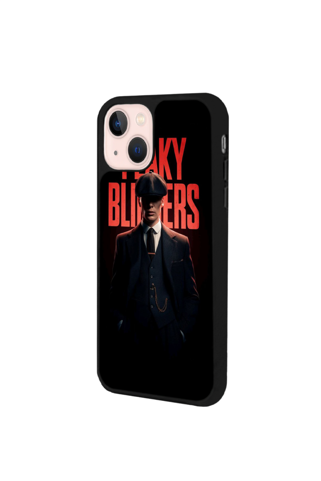iPhone 15 Uyumlu Peaky Blinders Tasarımlı Glossy Premium Kılıf