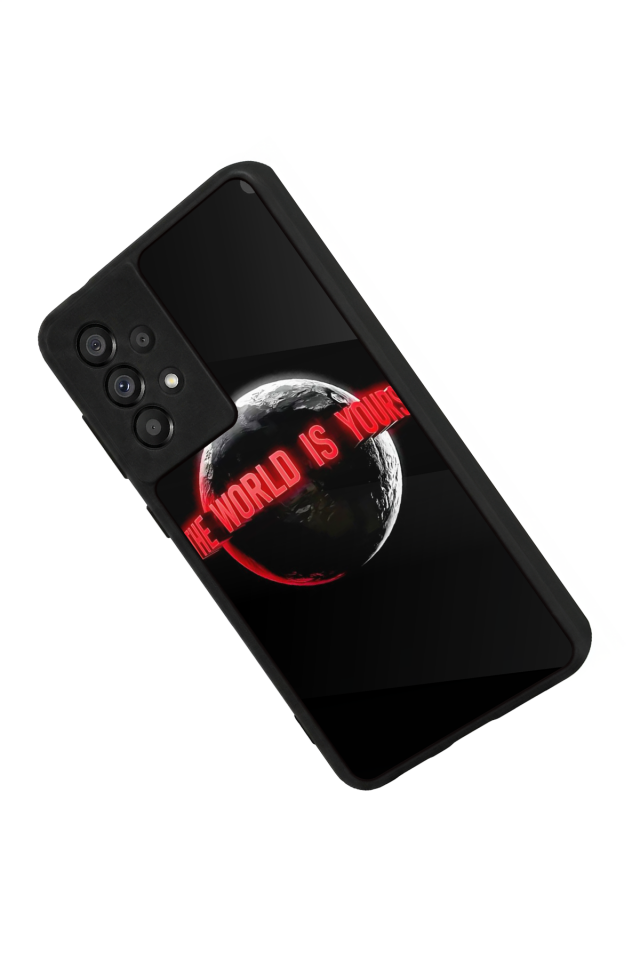 Samsung Galaxy A73 Uyumlu Scarface Tasarımlı Glossy Premium Kılıf