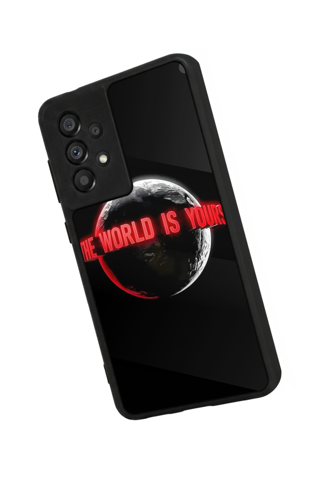 Samsung Galaxy A73 Uyumlu Scarface Tasarımlı Glossy Premium Kılıf