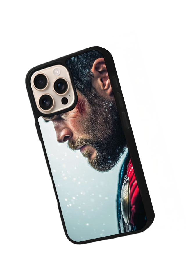 iPhone 16 Pro Max Uyumlu Thor Tasarımlı Glossy Premium Kılıf