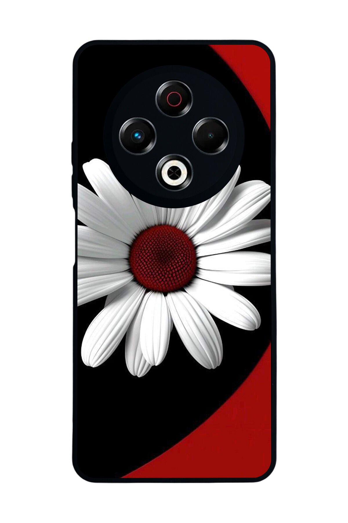 Tecno Spark 30 Uyumlu Cicek Tasarımlı Glossy Premium Kılıf