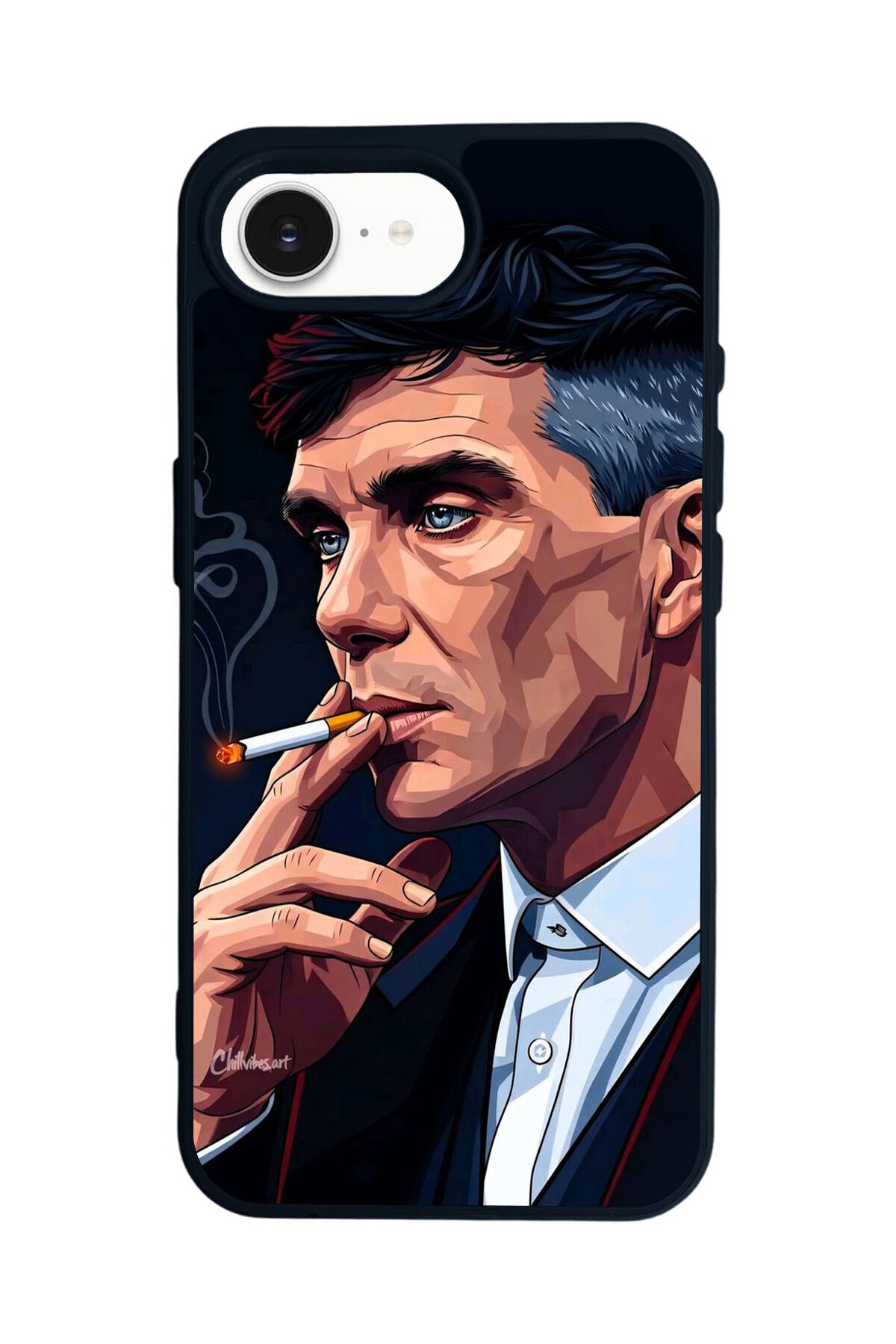 iPhone 16E Uyumlu Peaky Blinders Tasarımlı Glossy Premium Kılıf