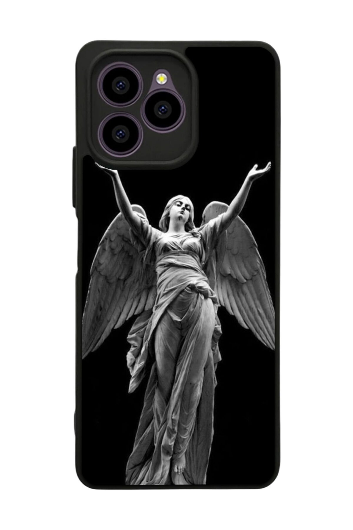 Omix X6 Uyumlu Melek Tasarımlı Glossy Premium Kılıf