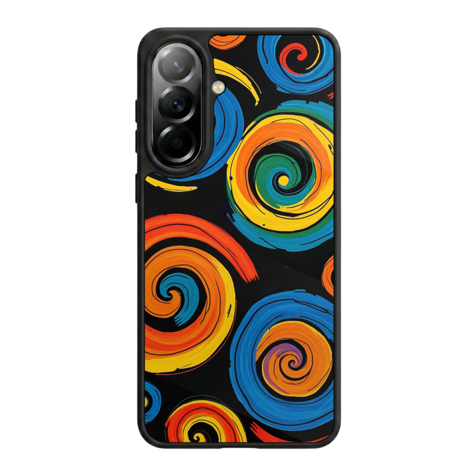Samsung Galaxy A57 Uyumlu Abstract Tasarımlı Glossy Premium Kılıf