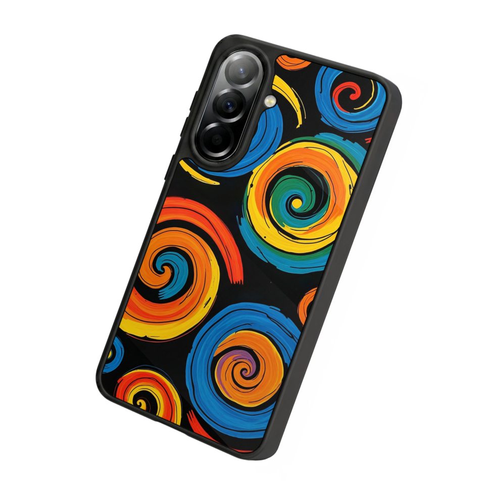 Samsung Galaxy A57 Uyumlu Abstract Tasarımlı Glossy Premium Kılıf
