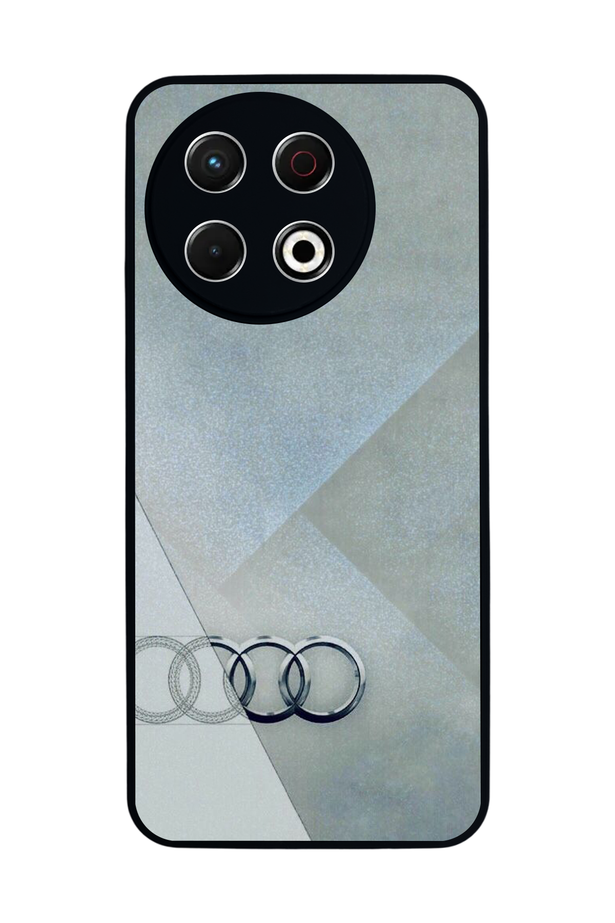 Tecno Spark 30 Pro Uyumlu Audi Tasarımlı Glossy Premium Kılıf