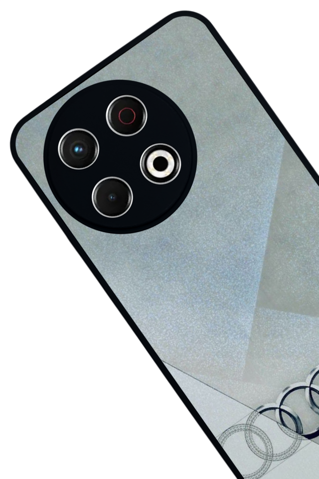 Tecno Spark 30 Pro Uyumlu Audi Tasarımlı Glossy Premium Kılıf