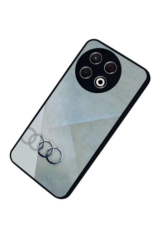 Tecno Spark 30 Pro Uyumlu Audi Tasarımlı Glossy Premium Kılıf