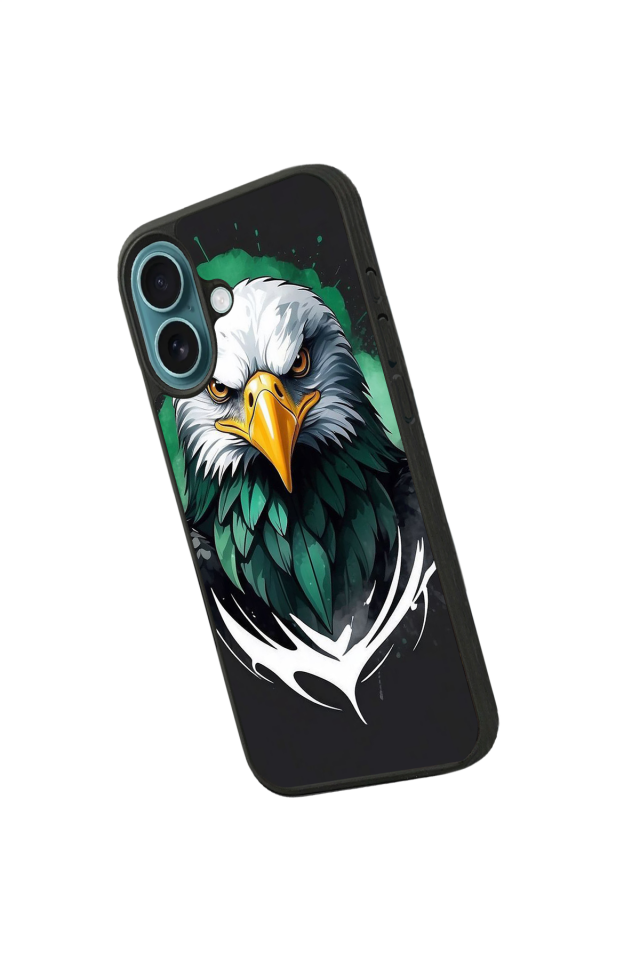 iPhone 16 Uyumlu Besiktas Tasarımlı Glossy Premium Kılıf