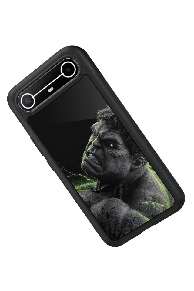 Tecno Spark Slim 5G Uyumlu Hulk Tasarımlı Glossy Premium Kılıf