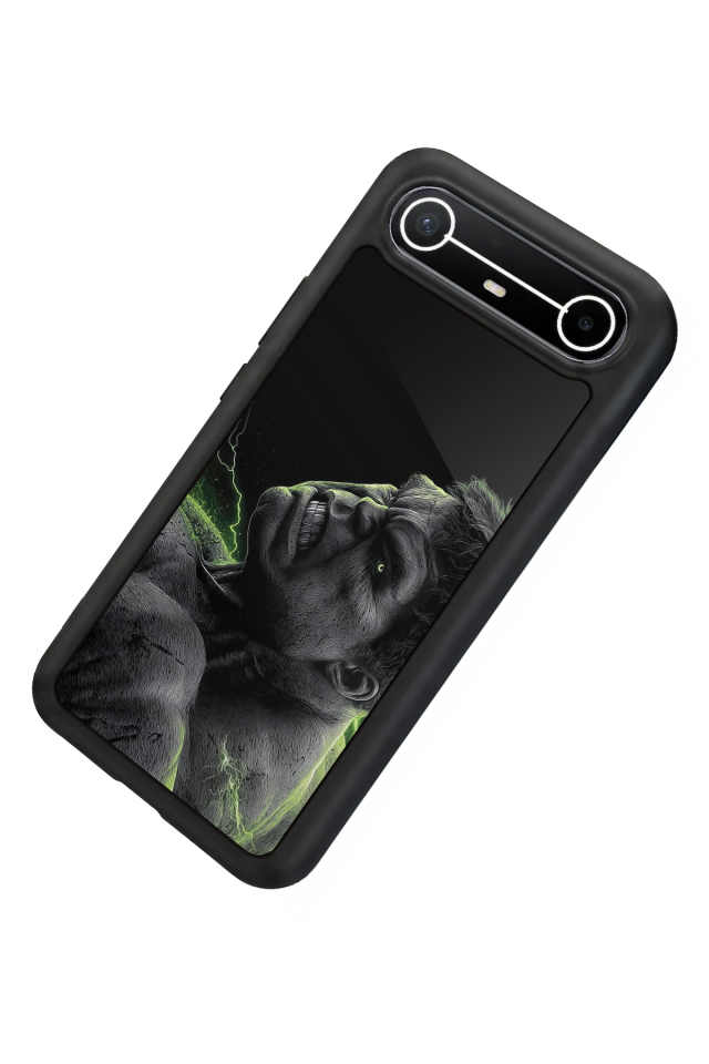 Tecno Spark Slim 5G Uyumlu Hulk Tasarımlı Glossy Premium Kılıf