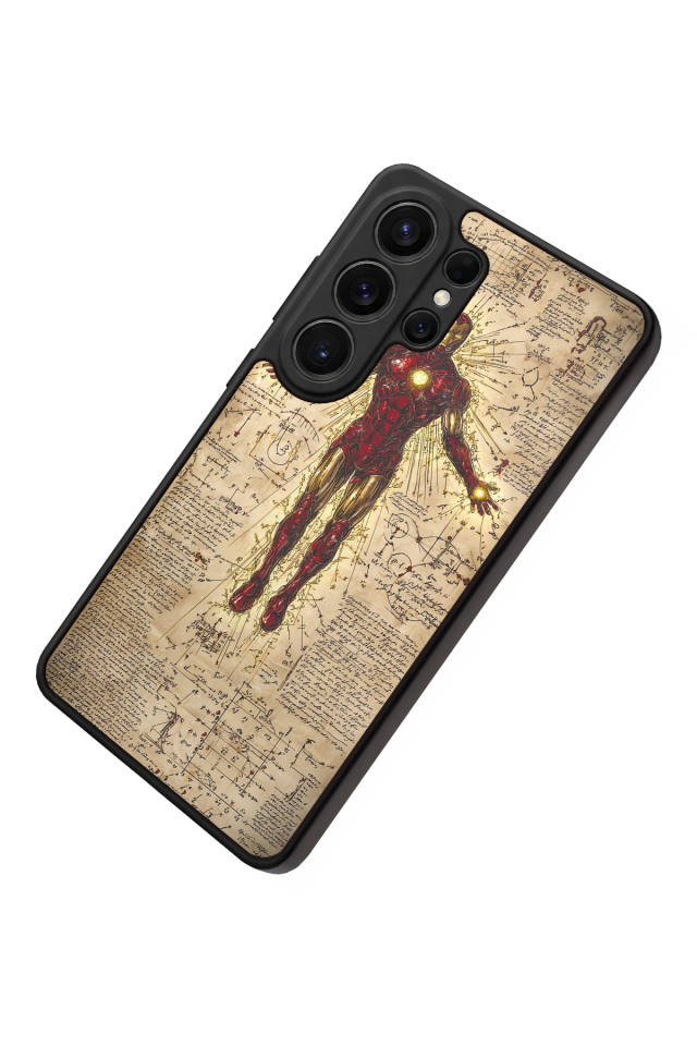 Samsung Galaxy S26 Ultra Uyumlu  Iron Man ( Demir Adam ) Tasarımlı Glossy Premium Kılıf