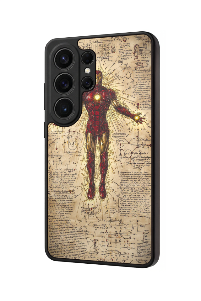 Samsung Galaxy S26 Ultra Uyumlu  Iron Man ( Demir Adam ) Tasarımlı Glossy Premium Kılıf