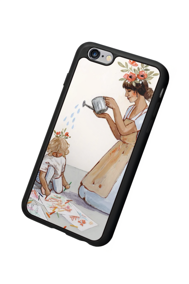 iPhone 6s Plus Uyumlu Kalp Love Tasarımlı Glossy Premium Kılıf