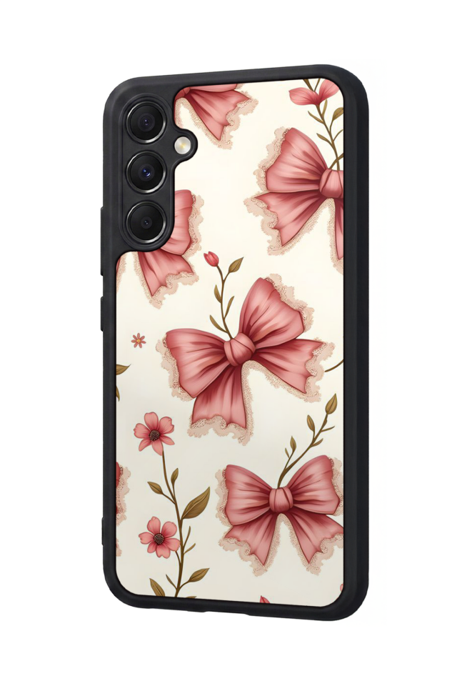 Samsung Galaxy M34 Uyumlu Kurdele Tasarımlı Glossy Premium Kılıf