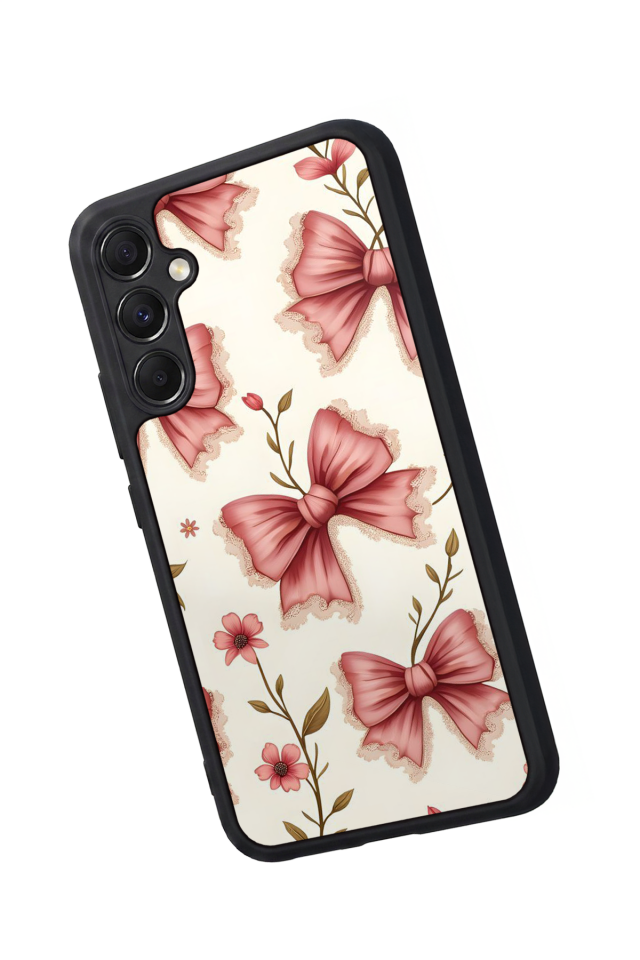 Samsung Galaxy M34 Uyumlu Kurdele Tasarımlı Glossy Premium Kılıf