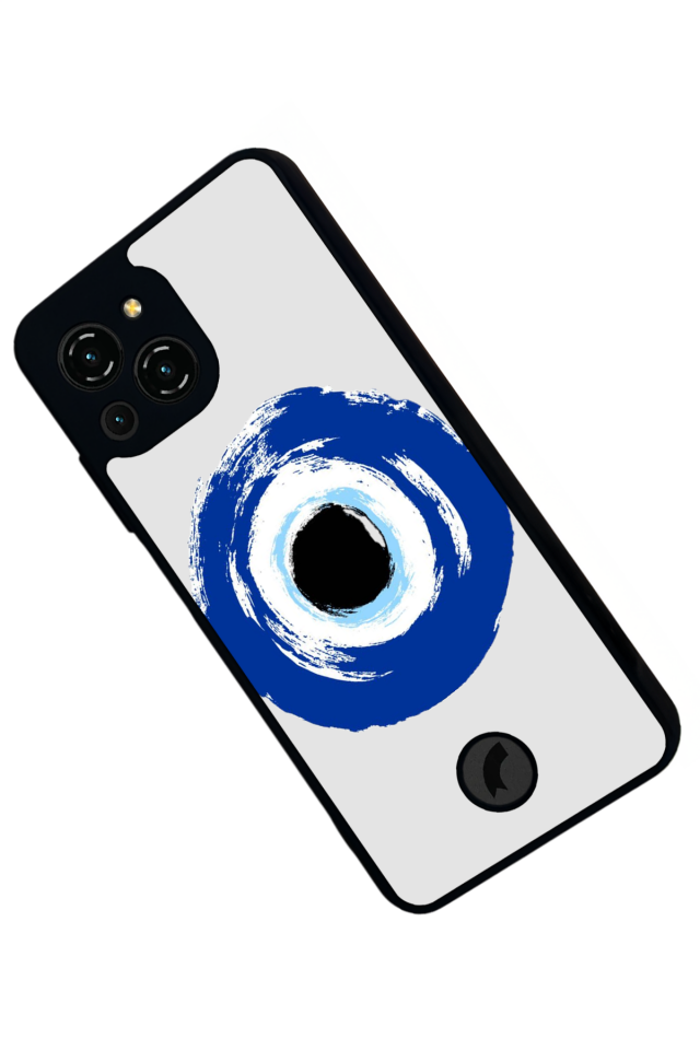 Reeder S23 Pro Max Uyumlu Nazar Tasarımlı Glossy Premium Kılıf