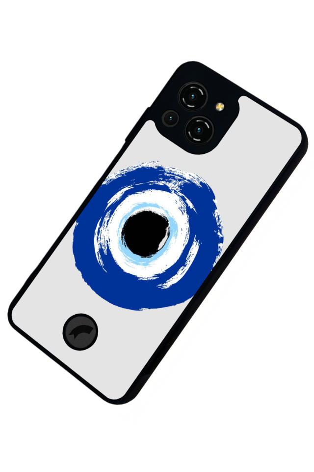 Reeder S23 Pro Max Uyumlu Nazar Tasarımlı Glossy Premium Kılıf