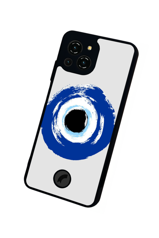 Reeder S23 Pro Max Uyumlu Nazar Tasarımlı Glossy Premium Kılıf